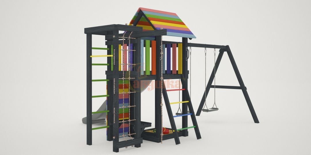 Детская площадка Савушка 6 BLACK EDITION